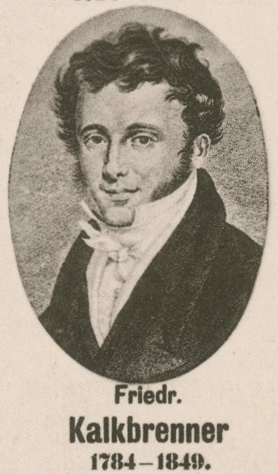 Friedrich Kalkbrenner (gravür) by English School