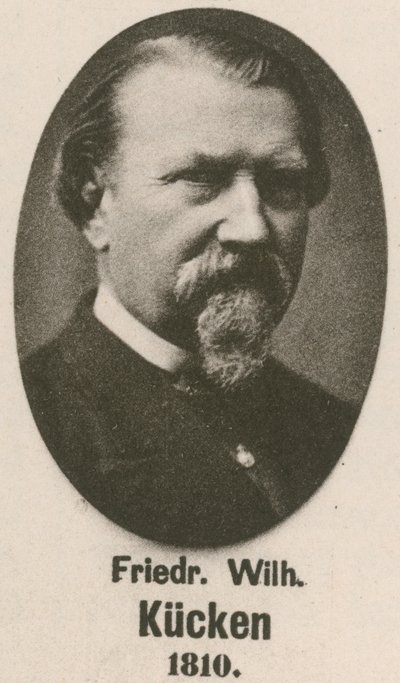 Friedrich Wilhelm Kucken (gravür) by English School