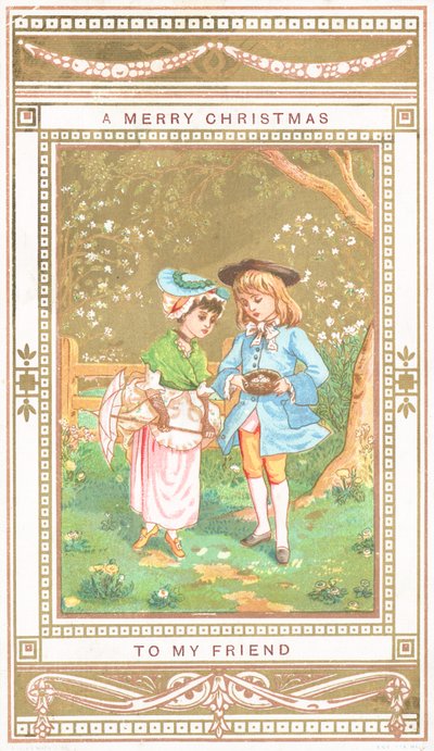 Arkadaşlar sohbette, Noel Kartı by English School
