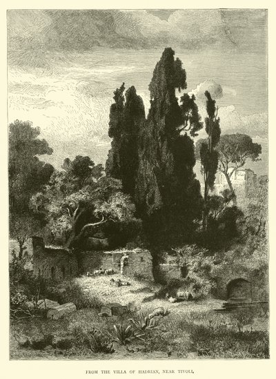 Tivoli yakınlarındaki Hadrian Köşkü