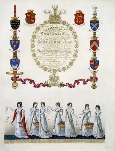 Frontispiece, John Whittaker tarafından "En Kutsal Majesteleri Kral Dördüncü George