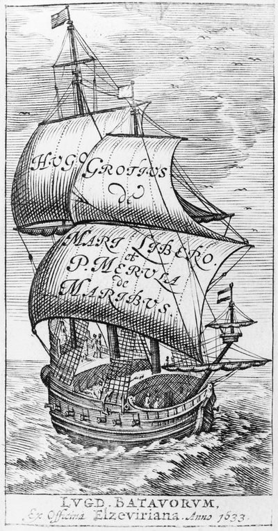 Hugo Grotius ve Paulus van Merula de Maribus, 1633, De Maribus liber