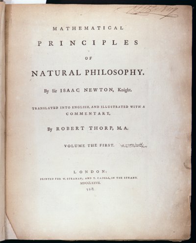 Sir Isaac Newton (1642-1727) 1777