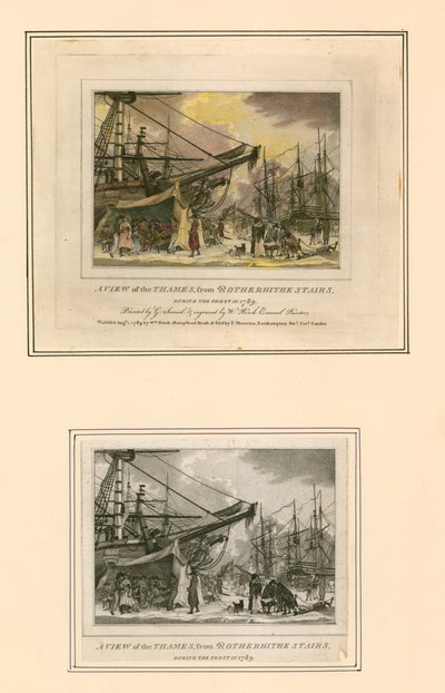 1789 Frost Fuarı by English School