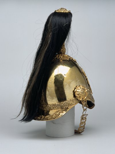 Tam elbise miğferi, 7. (Prenses Kraliyet Ailesi) Dragoon Muhafızları, 1854-c.1863 by English School