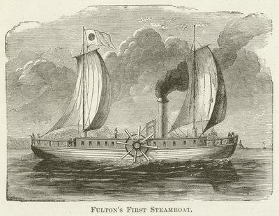 Fultons İlk Vapur by English School