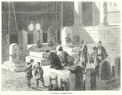 Cenaze Törenleri (gravür) by English School
