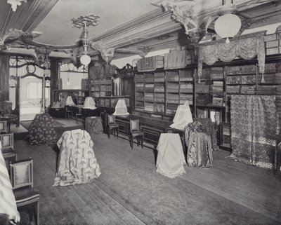 Döşeme Perdelik Departmanı, Harrods (lito) by English School