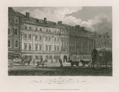 Furnivals Inn, Holborn, Londra by English School