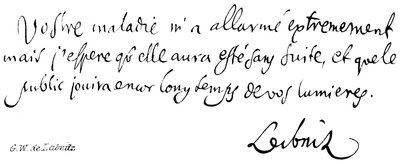GW de Leibniz by English School
