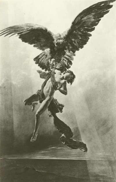 Ganymede (gravür) by English School