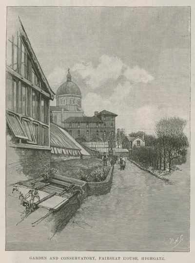 Bahçe ve Konservatuar, Fairseat House, Highgate by English School