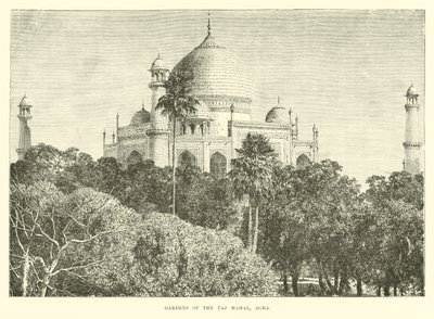 Tac Mahal Bahçeleri, Agra by English School