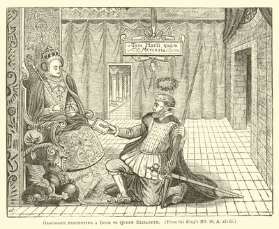 Gascoigne, Kraliçe Elizabeth