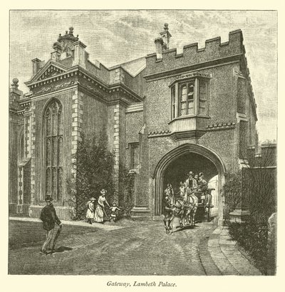 Ağ Geçidi, Lambeth Sarayı by English School