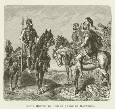 Galyalılar Hannibal Lehine Yükselmeyi Reddetti by English School