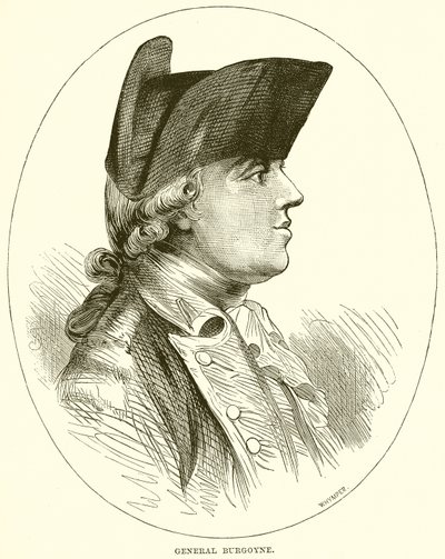 Genel Burgoyne by English School
