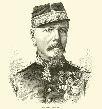General Cremer, Ekim 1870 by English School