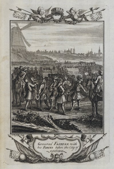 General Fairfax, Kuvvetleri ile Oxford Şehri