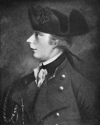 General James Wolfe (baskı) by English School