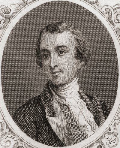 General Joseph Reed (gravür) by English School