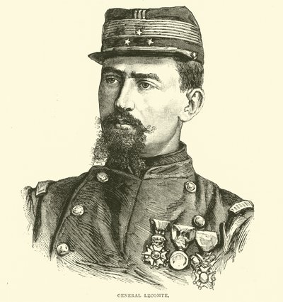 General Lecomte, Nisan 1871 by English School