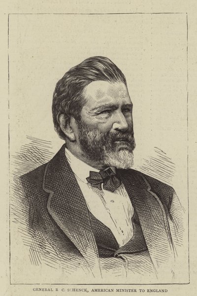 General R C Schenck, Amerika