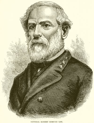 Genel Robert Edmund Lee by English School