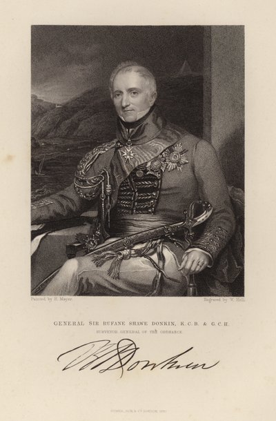 Genel Sir Rufane Shawe Donkin by English School