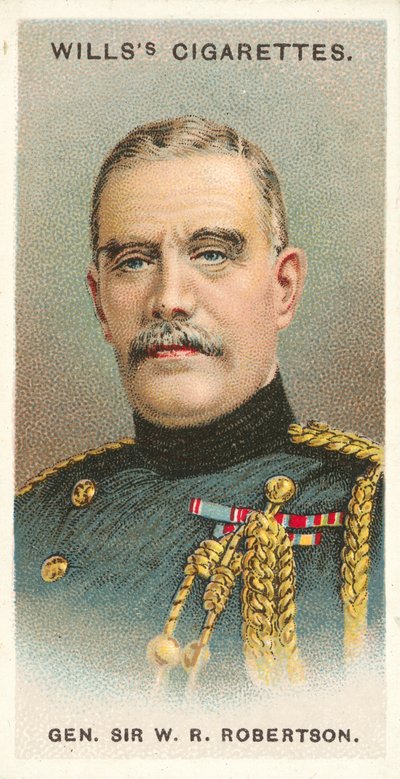 General Sir WR Robertson (kromolitho) by English School
