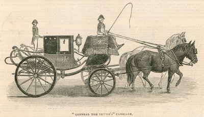 General Tom Thumbs arabası by English School