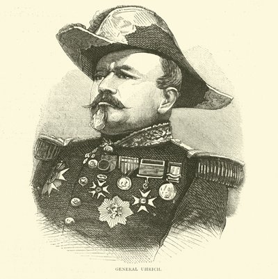 General Uhrich, Eylül 1870 by English School