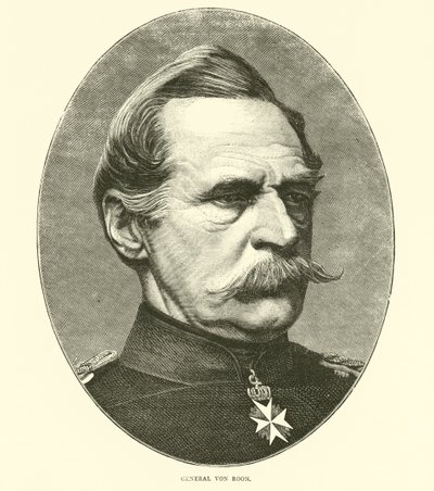 General Von Roon, Ağustos 1870 by English School