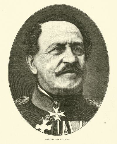 General Von Zastrow, Eylül 1870 by English School