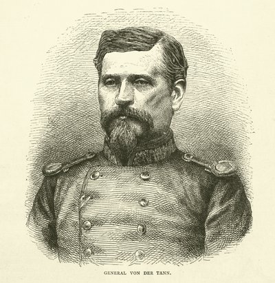 General Von der Tann, Eylül 1870 by English School