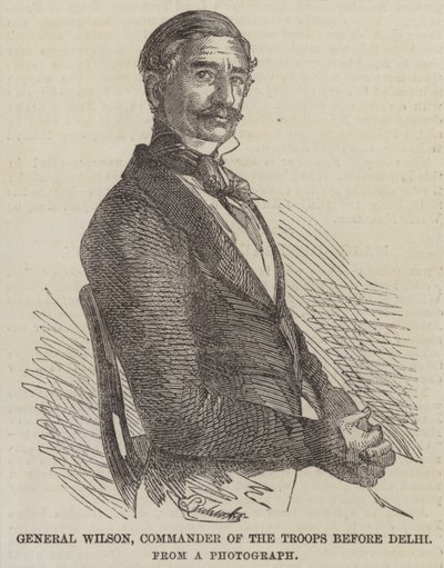 General Wilson, Birliklerin Delhi