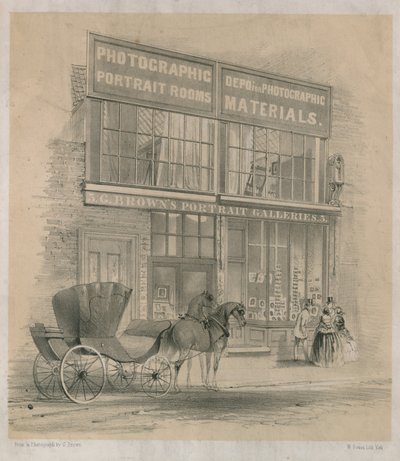 G Browns Portre Galerilerinin genel görünümü by English School