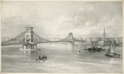 Hungerford ve Lambeth Asma Yaya Köprüsü