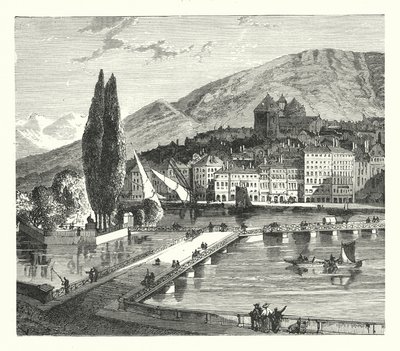 Cenevre (gravür) by English School