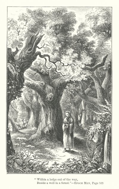 Geoffrey Chaucer (gravür) by English School