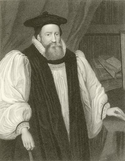 George Abbot, Canterbury Başpiskoposu by English School