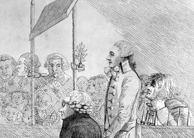 George Barrington, 17 Eylül Cuma günü Old Bailey