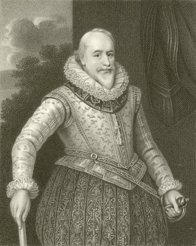 George Carew, Totnes Kontu by English School