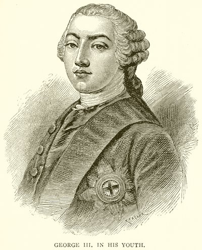 George III, Gençliğinde by English School