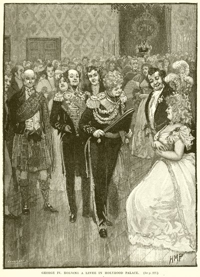 George IV, Holyrood Sarayı