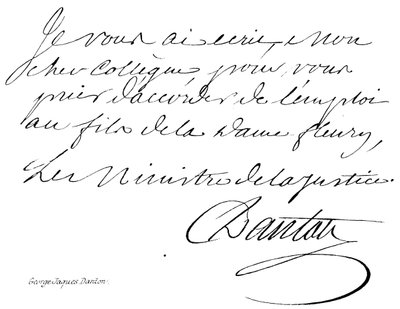 George Jacques Danton by English School