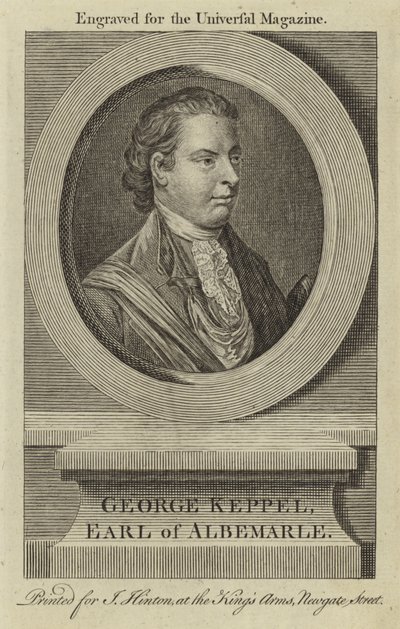 George Keppel, Albemarle Kontu by English School