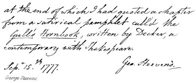 George Stevens by English School