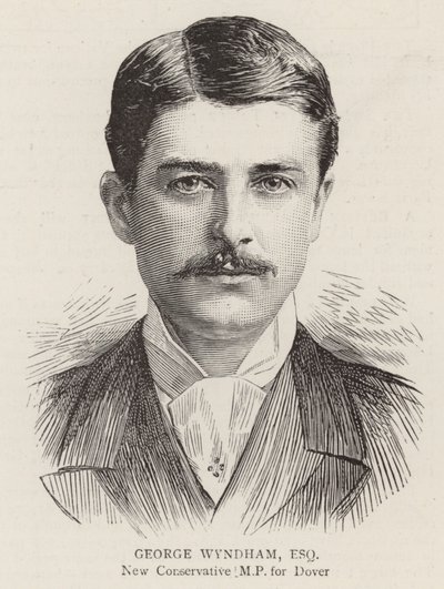 George Wyndham, Esquire (gravür) by English School