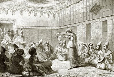 Georgian bayaderes by English School